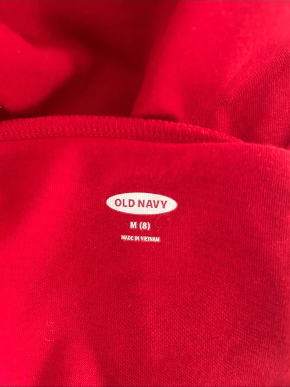 Old Navy Red Crewneck Tee